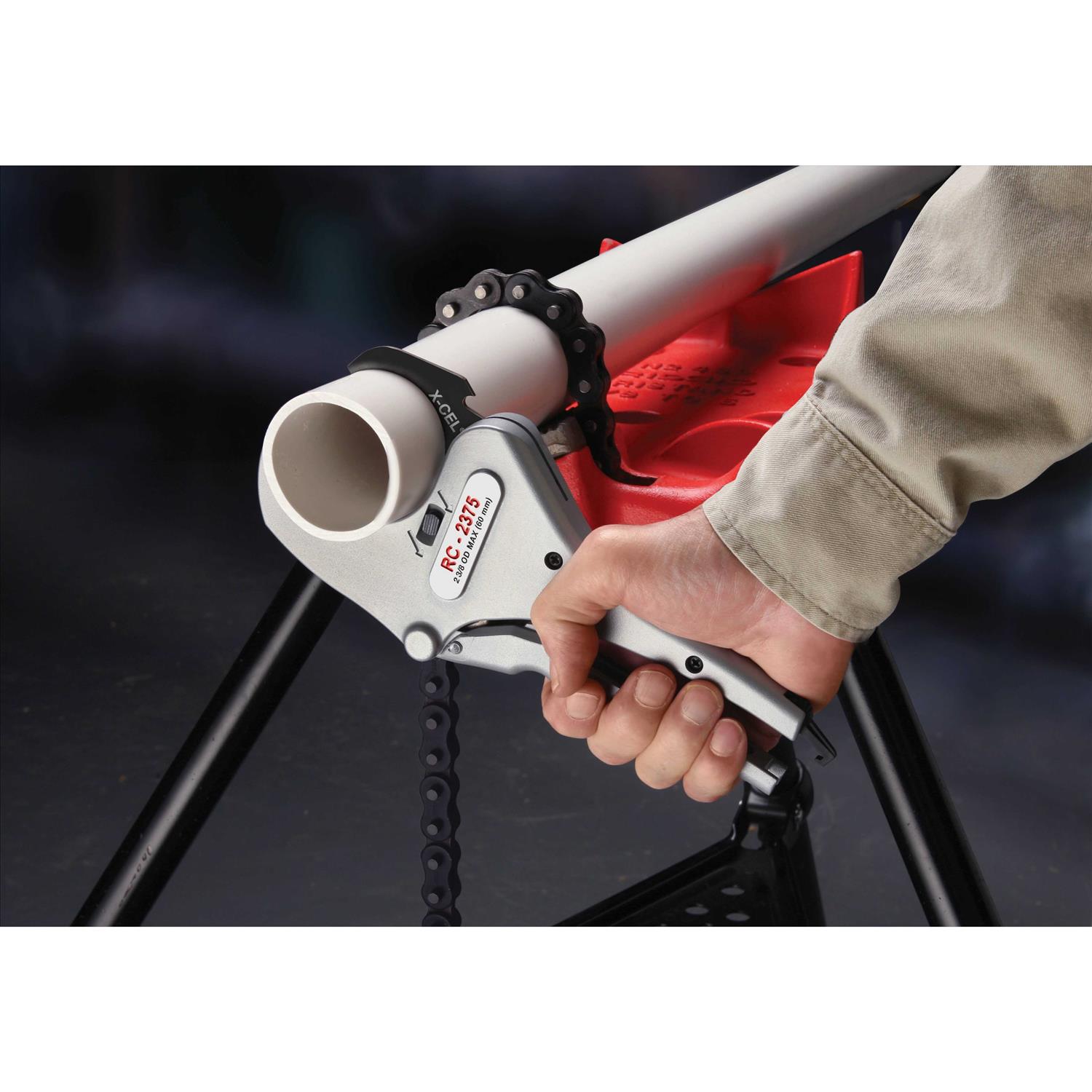 Ridgid 23498 RC-1625 Ratcheting Plastic Pipe Tubing Cutter - Image 4