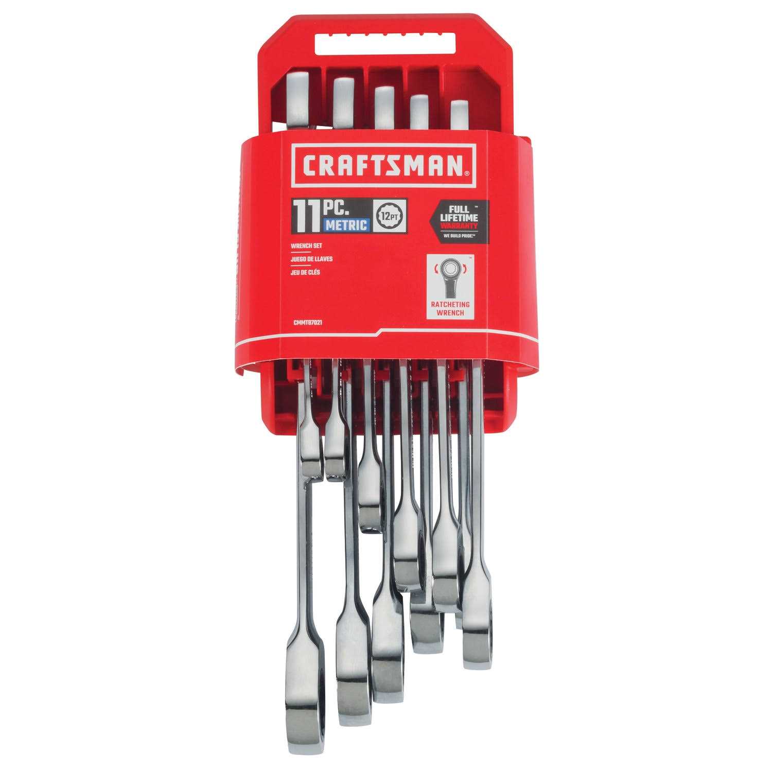 Craftsman 11-Piece Set Metric Ratchet Wrench - Image 3