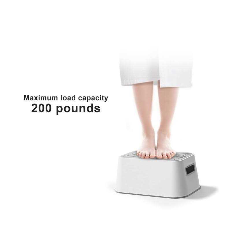 UNCLE WU Kids Step Stool Lightweight and Easy to Clean Bathroom Safety Bottom as Potty Training Stool - Image 3