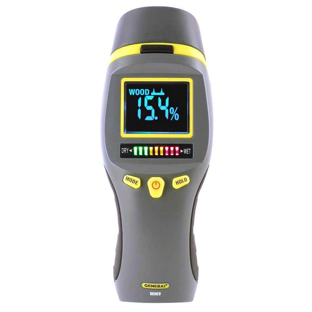General Tools MM9 Pin Pinless Moisture Meter