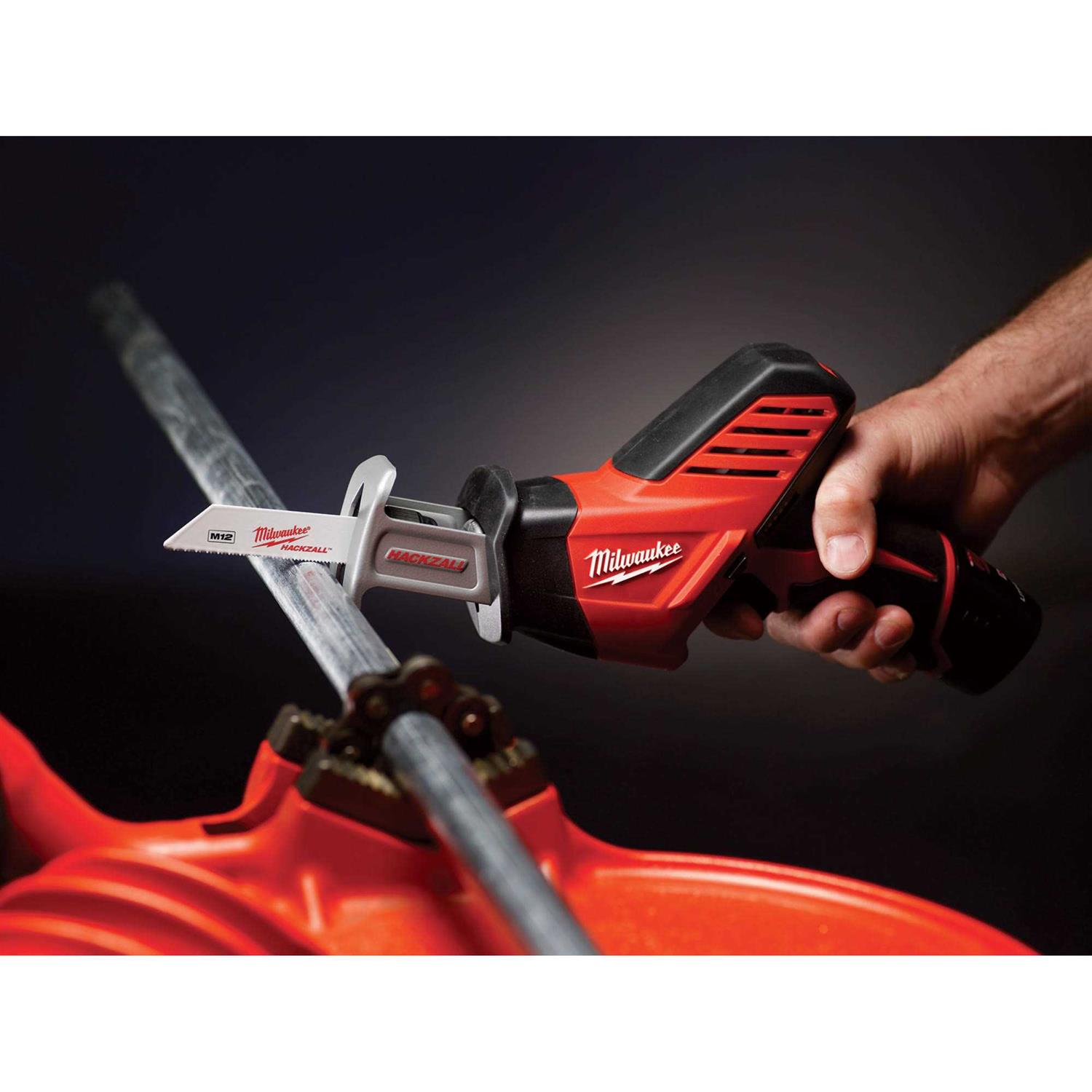 Milwaukee 2420-21 M12 Hackzall Reciprocating Saw Kit - Image 4