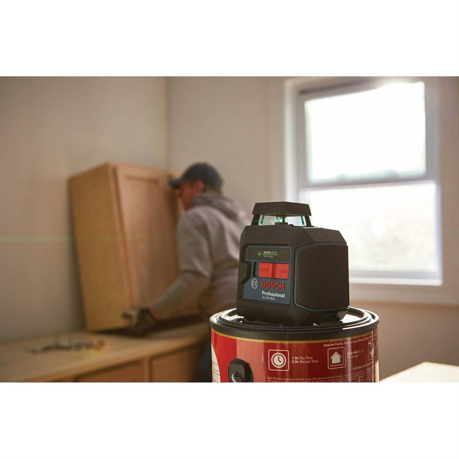 GLL50-40G Bosch Green-Beam Self-Leveling 360 Cross-Line Laser - Image 5