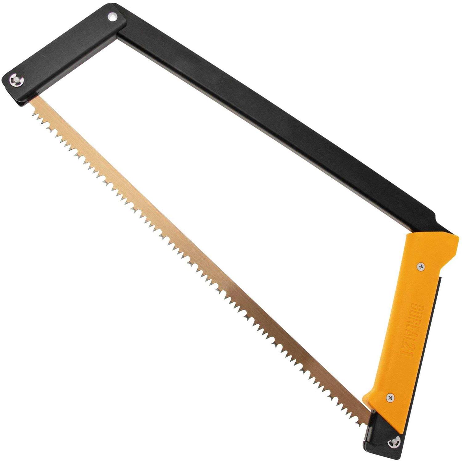 AGAWA - BOREAL24 -> 24 Inch Folding Bow Saw  Black Frame - Green Handle All Purpose Blade