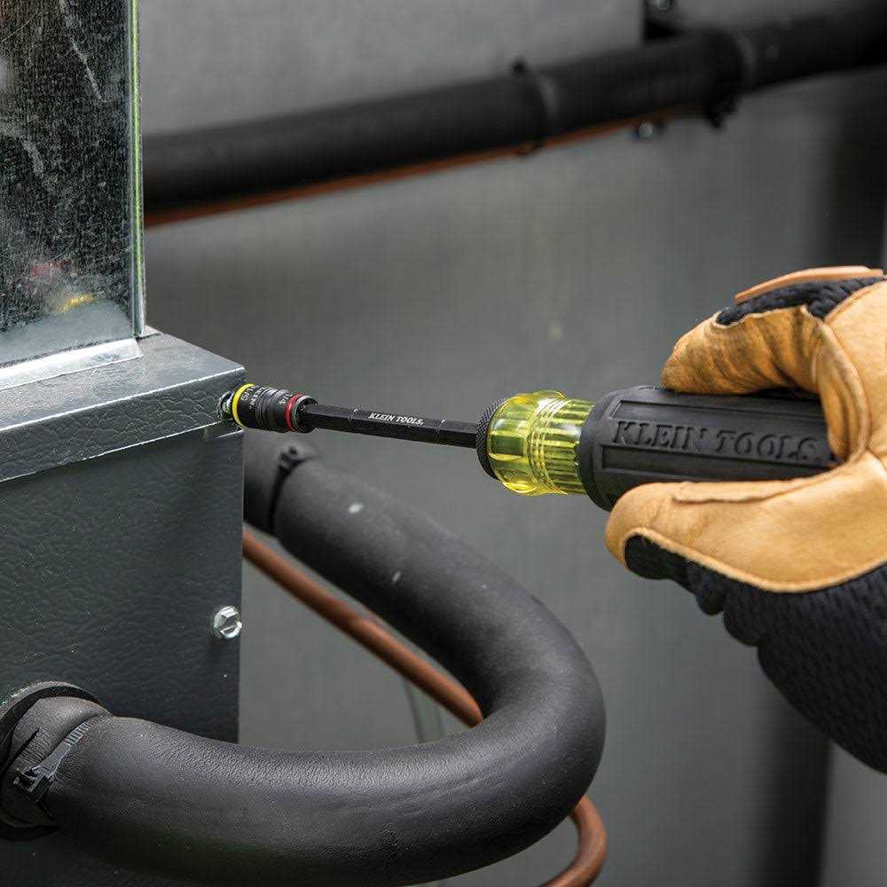 Klein Tools Hollow Magnetic Color-Coded Ratcheting Power Nut Driver 32950 - Image 4