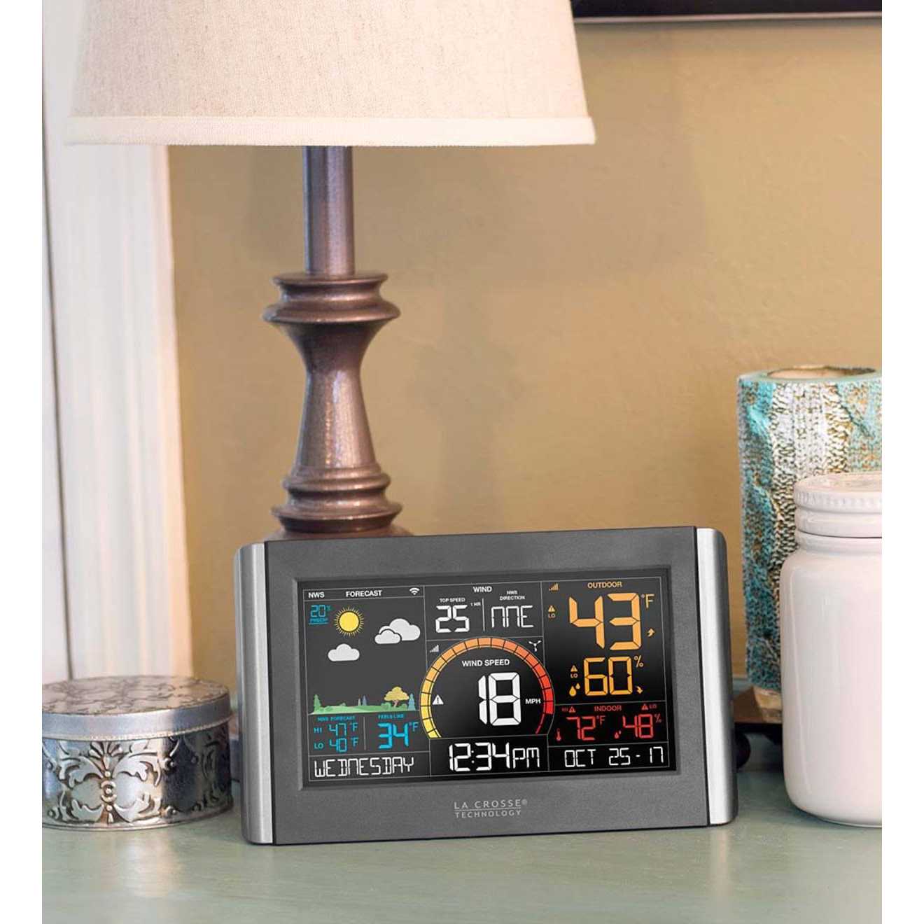 La Crosse Technology V21-WTH Wireless Wi-Fi Weather Station - Image 5