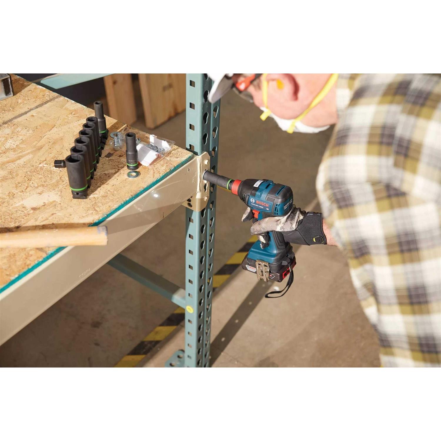 Bosch 18V EC Brushless Two-in-One Bit and Socket Impact Driver Kit GDX18V-1800B12 - Image 3