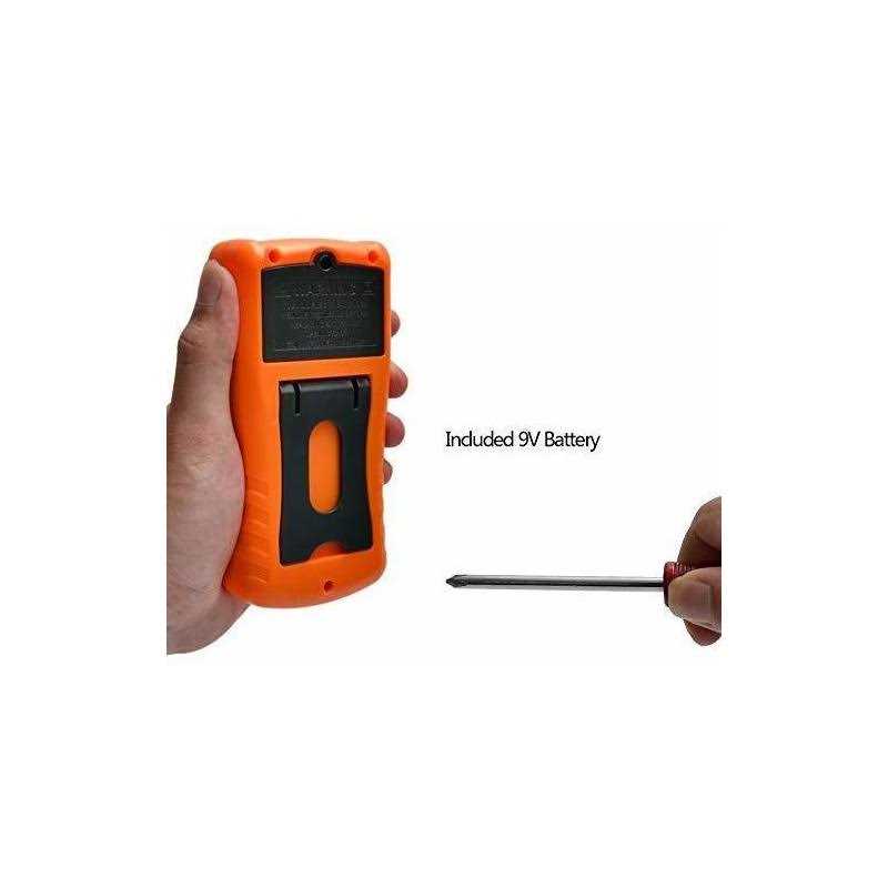 Milky House Digital Multimeter Pocket Clamp Multimeters Multi Tester Voltmeter Ammeter Ohmmeter AC/DC Ohm Volt Amp and Diode Voltage Electri - Image 4