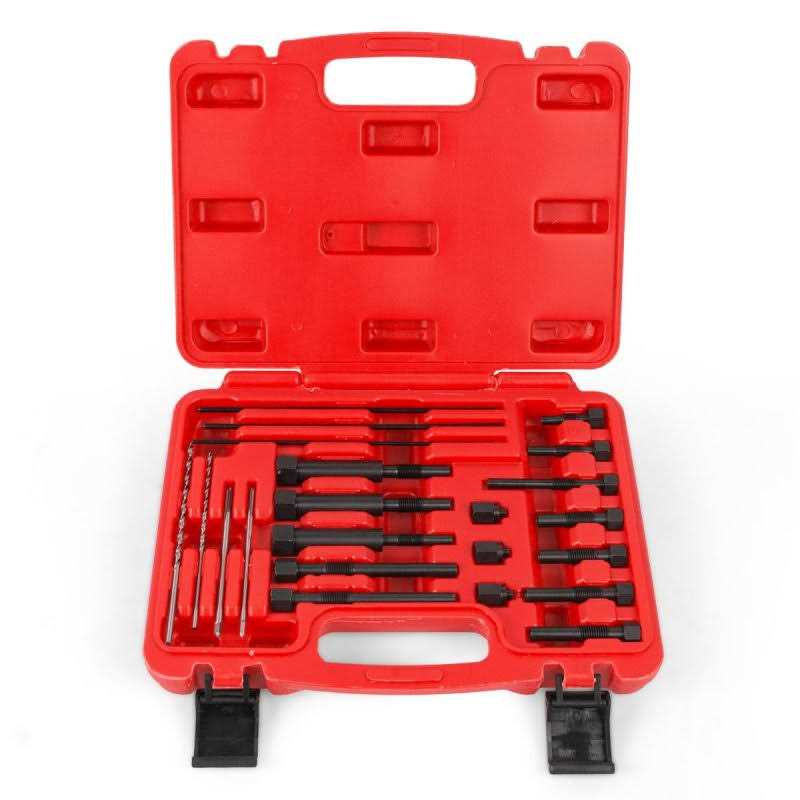 22-Piece Glow Plug Removal Tool Kit - Professional M8 & M10 Extraction Set With Toolbox