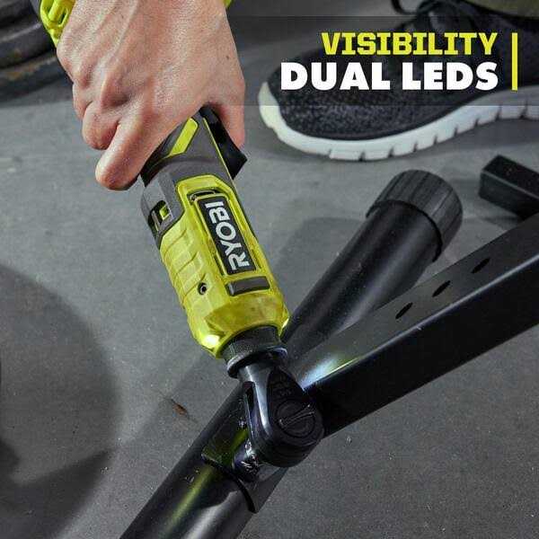 Ryobi ONE+ 18V Cordless Multi Size Ratchet with ONE+ 18V Ah Lithium-Ion Battery - Image 4