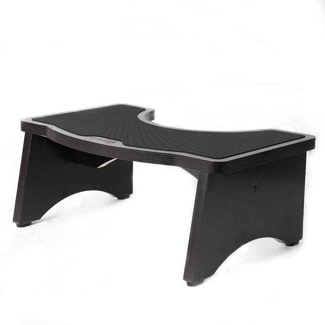 StrongTek Squatting Toilet Stool Wood Bathroom Step Stool Squat - Image 5