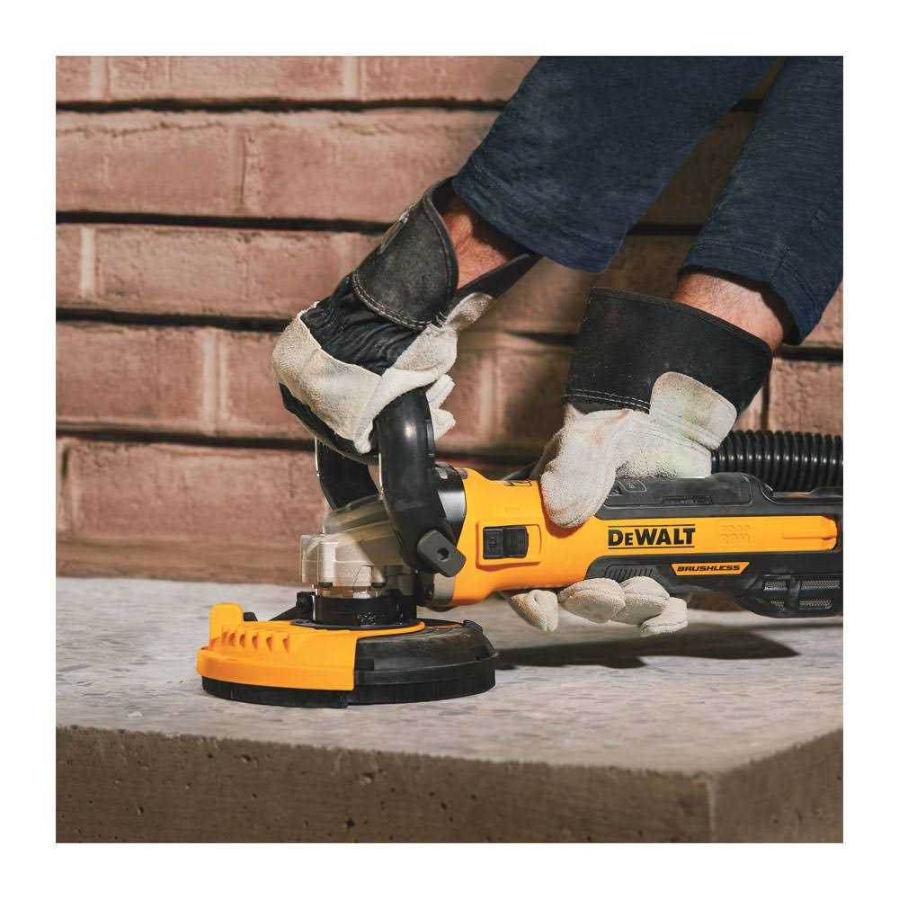 Dewalt 5 Brushless Surfacing Grinder Kit with Kickback Brake DWE46253 - Image 5