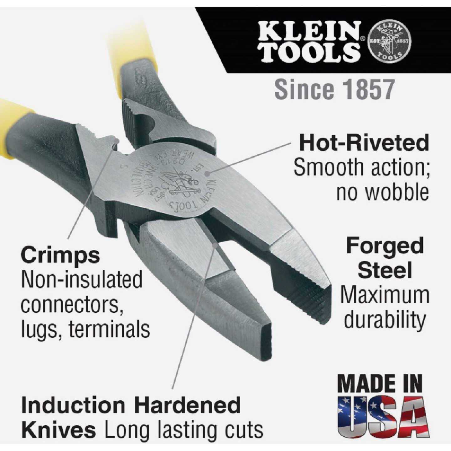 Klein Tools Side-Cutting Pliers D213-9NE-CR - Image 5