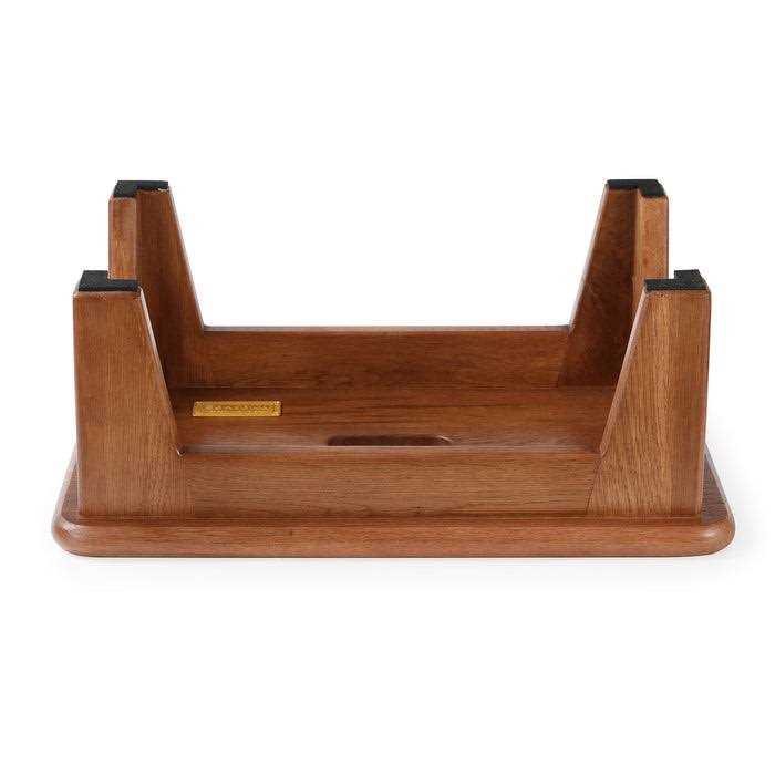 CONSDAN Step Stool for Bed USA Grown Oak,Wooden Step Stool for Adults - Image 2