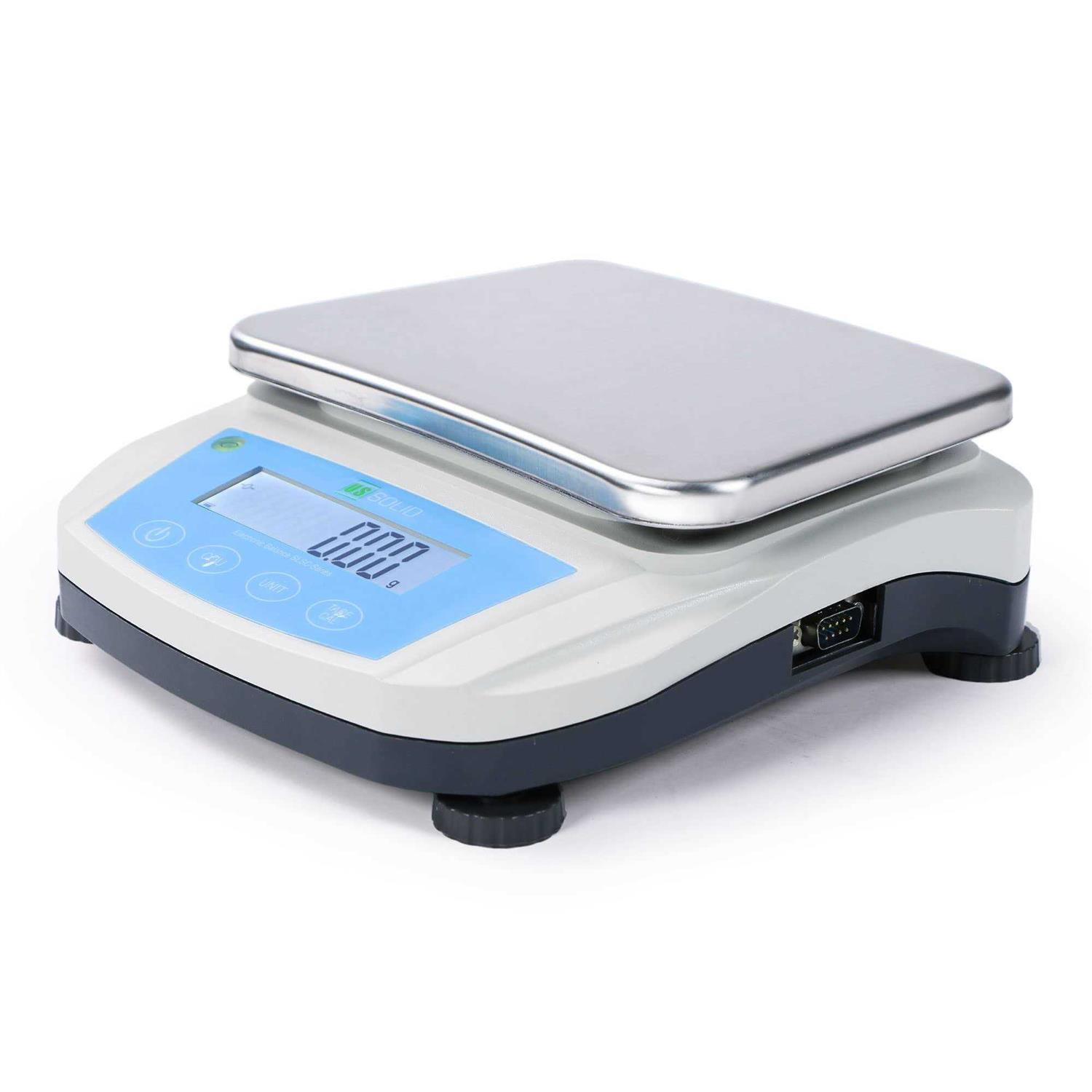 U.S. Solid Precision Lab Scale 5000g x 0.01g Analytical Balance Rs232 Interface