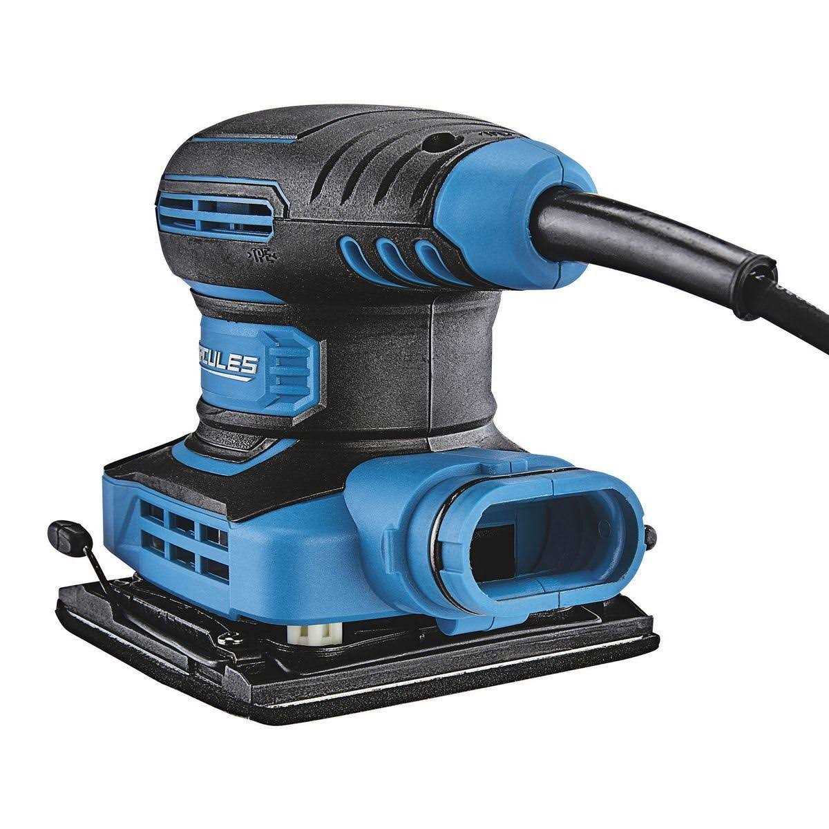 Hercules 2.4 Amp Orbital 1/4 Sheet Sander with Soft Start - Image 3