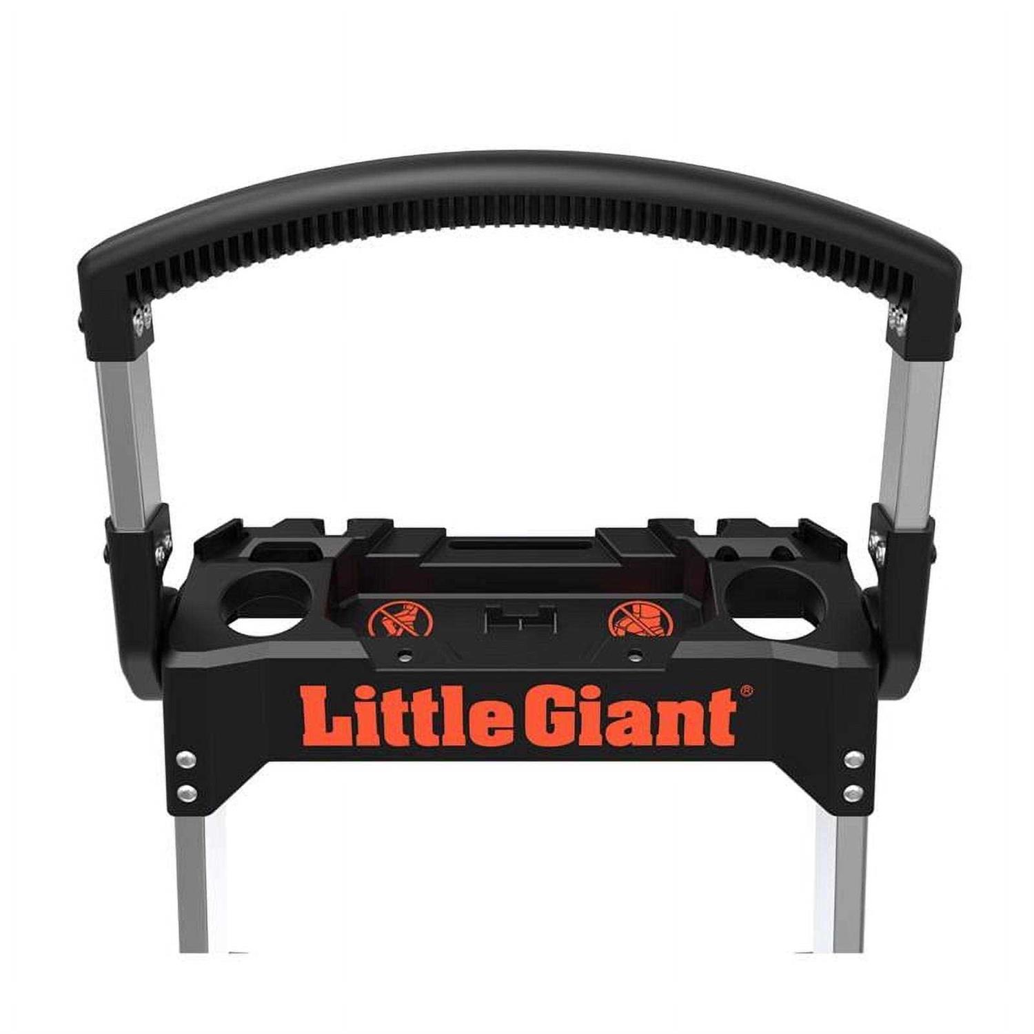 Little Giant Xtra-Lite Plus 5 ft. H Aluminum Step Ladder Type IAA 375 lb. capacity - Image 5
