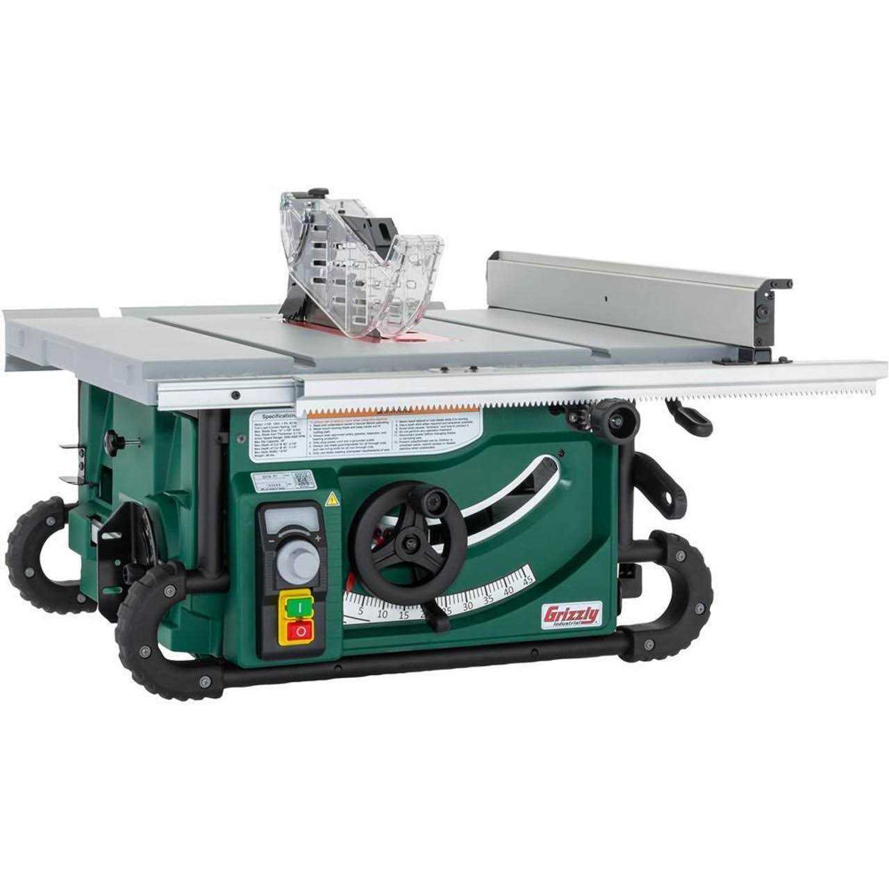 Grizzly G0869 10 2 HP Benchtop Table Saw - Image 3