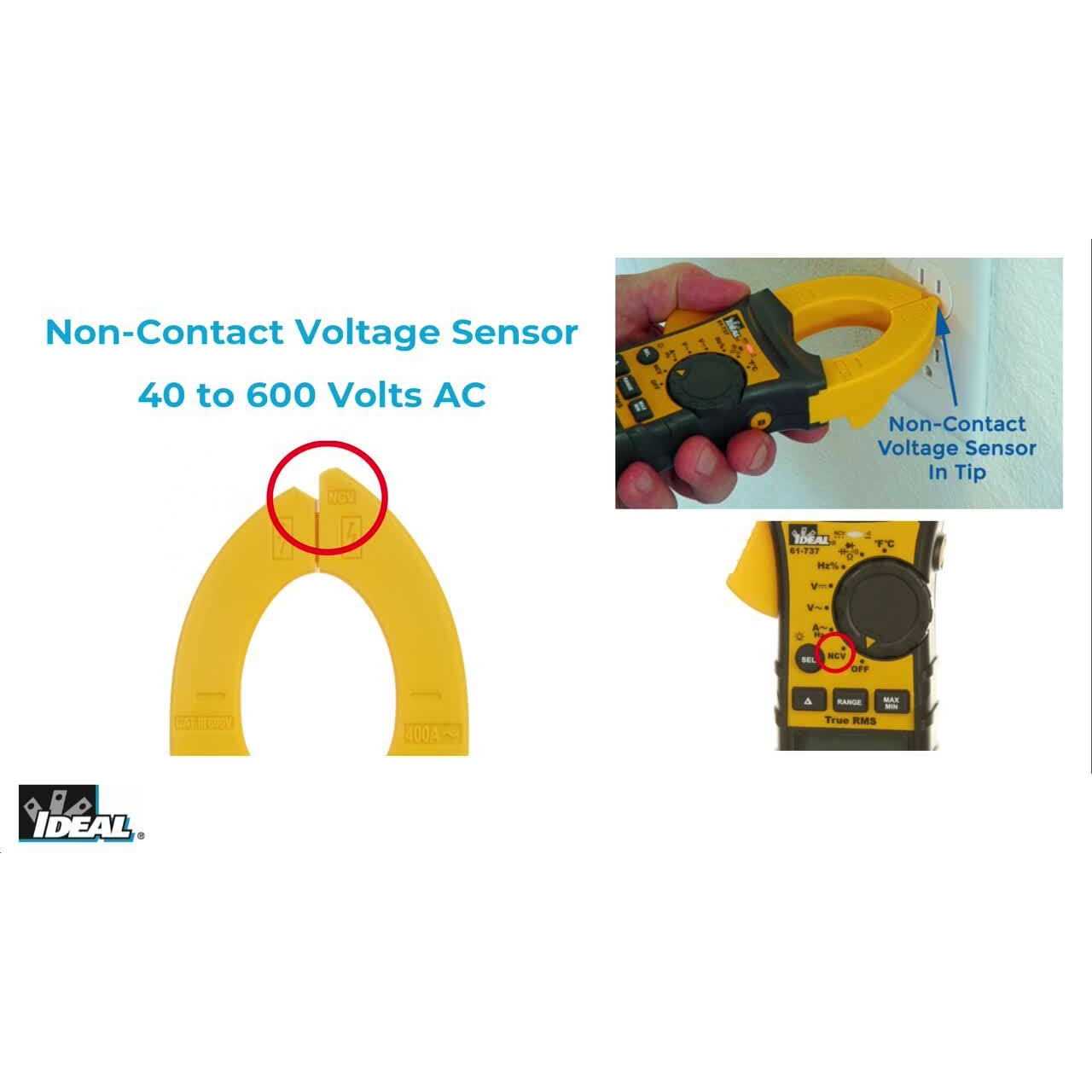 Ideal 61-737 400A AC TRMS Clamp Meter - Image 4