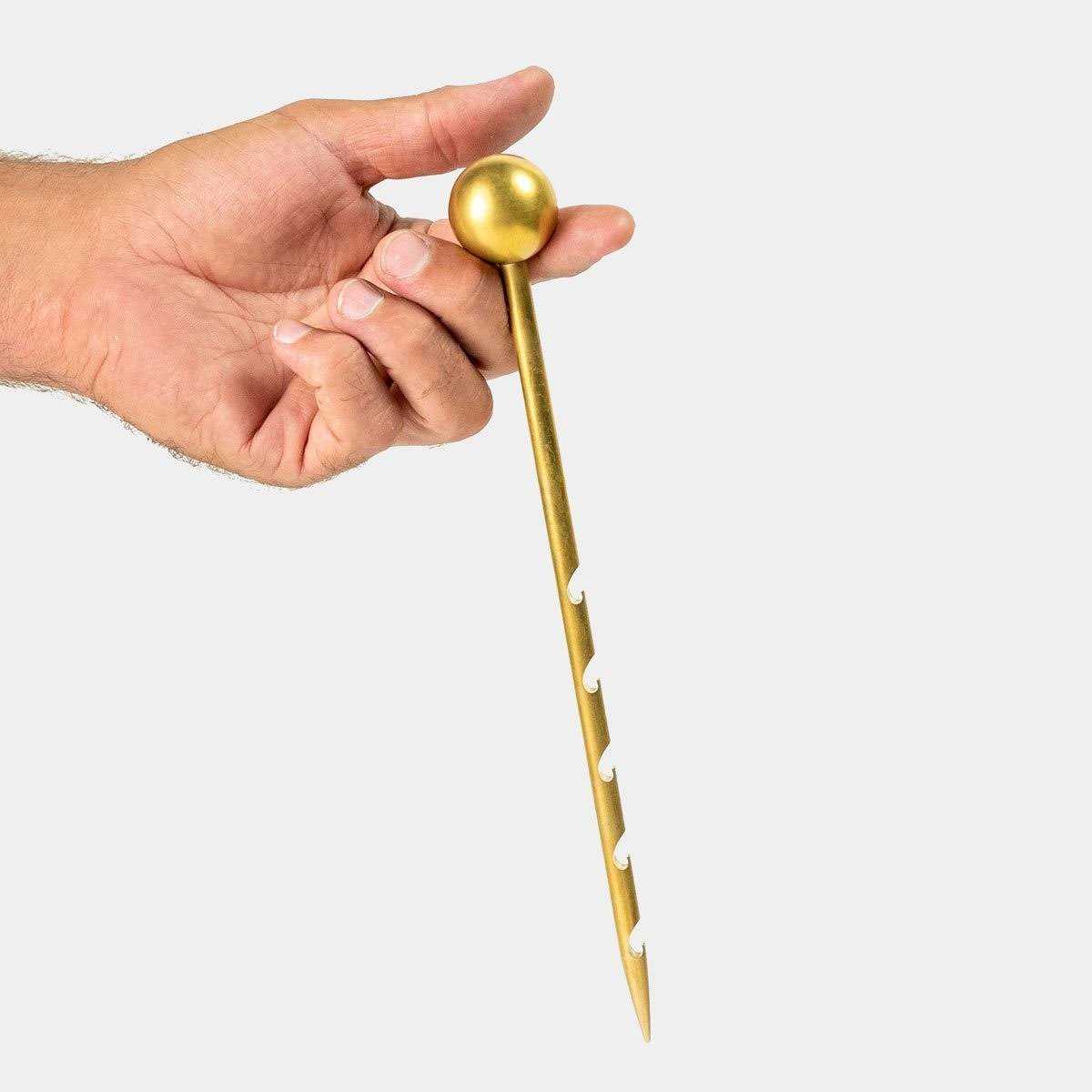 GU Greenery Unlimited Monitor Brass Soil Probe, Soil Sampler and Plant Moisture Meter, No Batteries Required, Root Aerator and Plant Water Monitor - Image 4