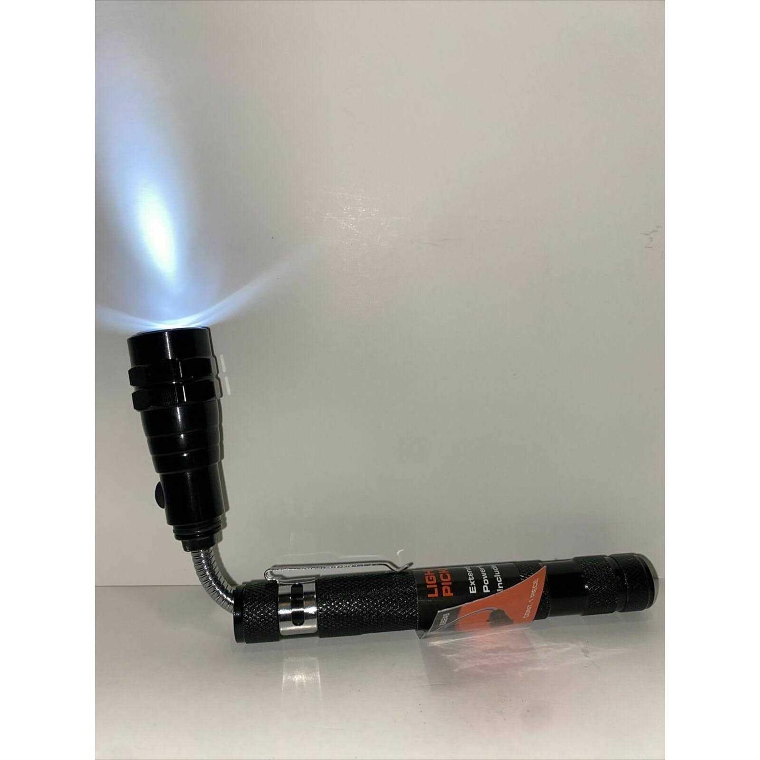 Lighted Flex Magnetic Head Pickup Tool 68249 Extends 22 LED w/ Batteries New! - Image 5