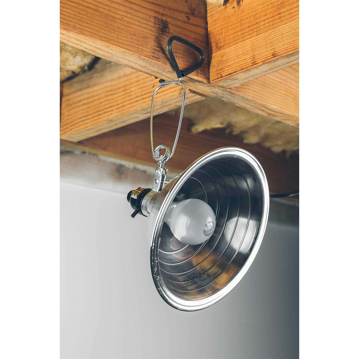 Woods Clamp Lamp Light with Aluminum Reflector - Image 3