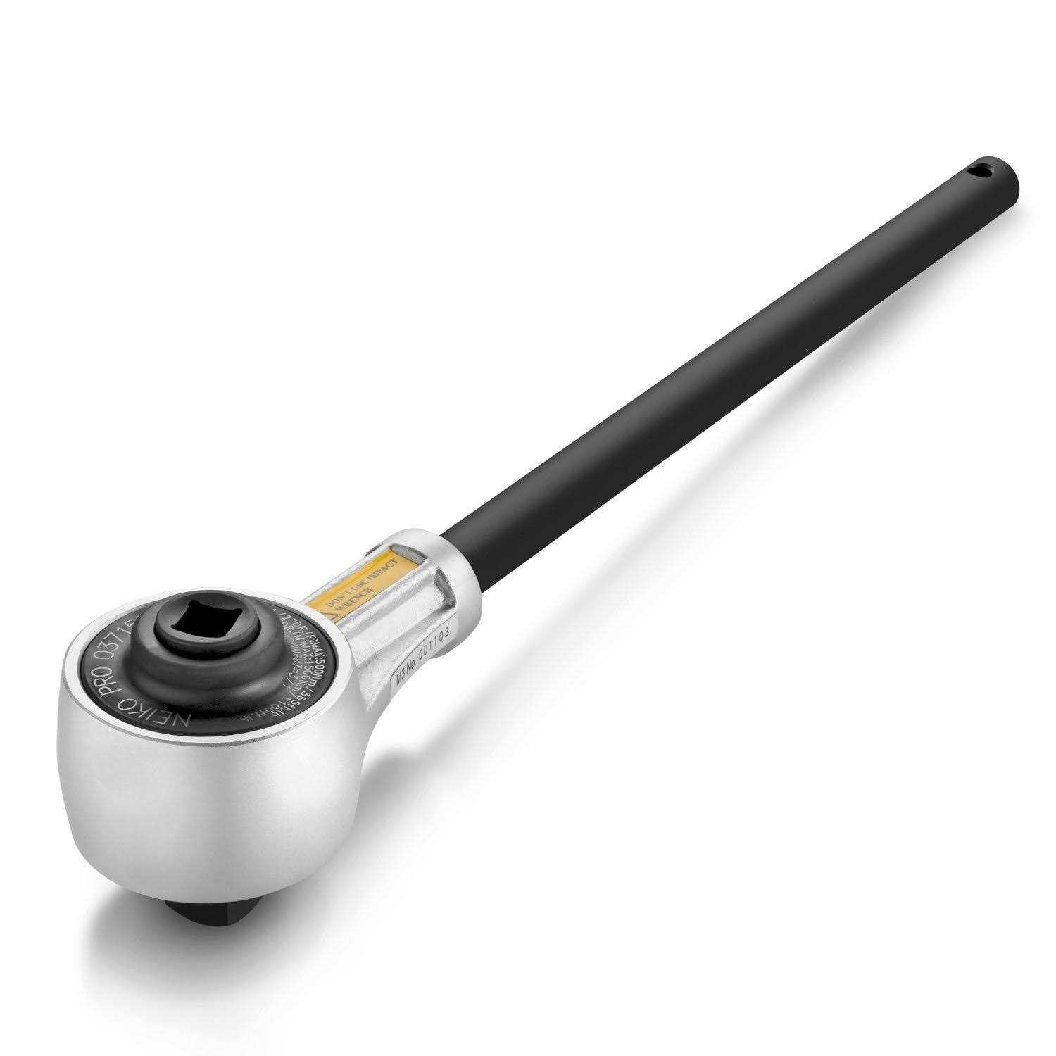 Neiko Pro 03715B 1/2 Drive Torque Wrench, 1100 Foot-Pound Heavy Duty Torque Multiplier Wrench, Cr-Mo and Chrome-Vanadium