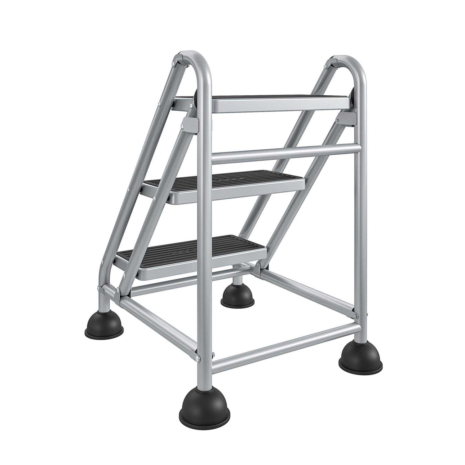 Cosco 3-Step Commercial Rolling Step Ladder - Image 5