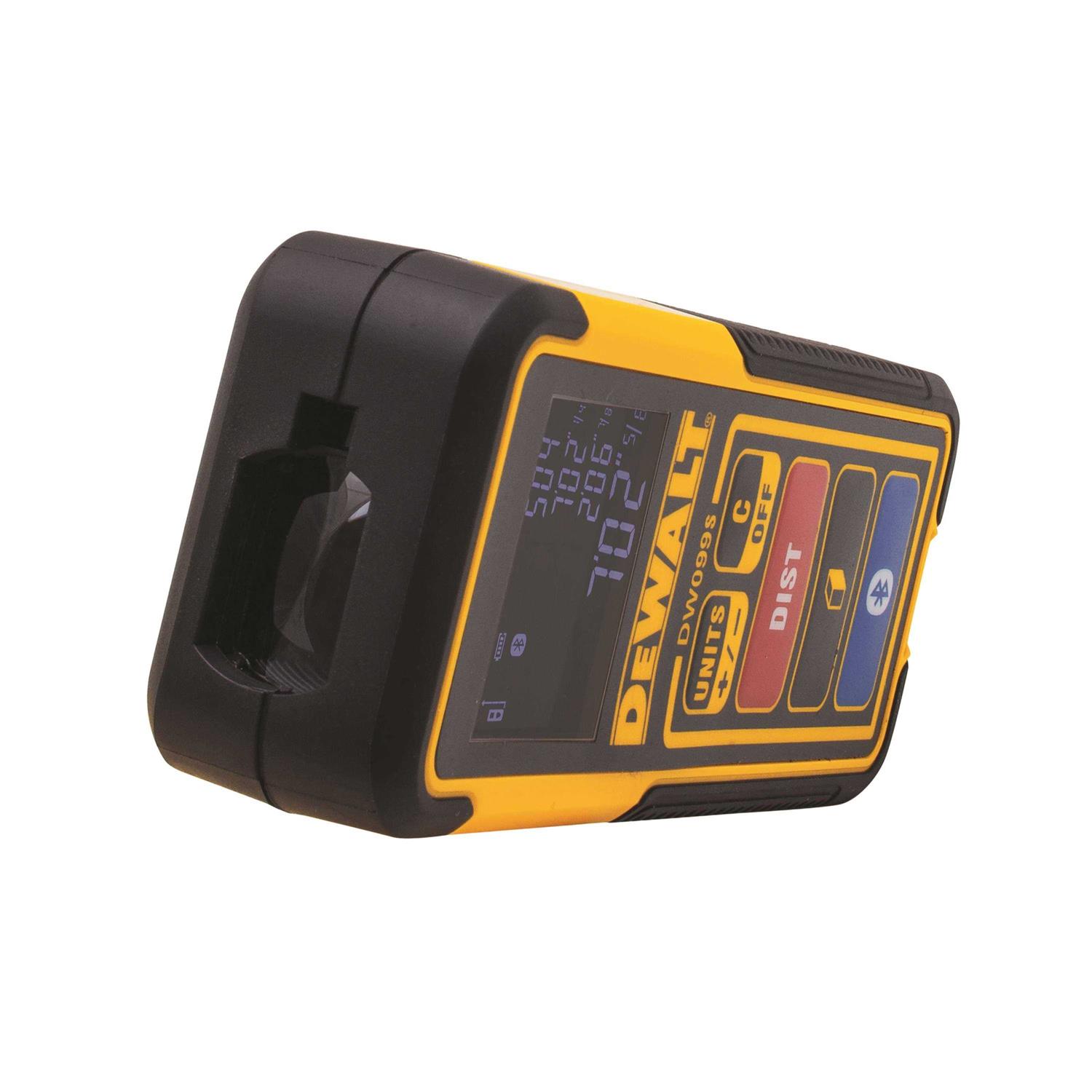 Dewalt DW099S 30m Bluetooth Laser Distance Measurer - Image 4