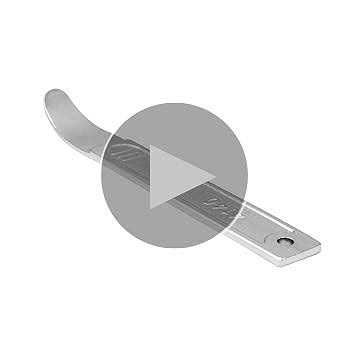 Tyrweey 4140 Pry Tool Pry Bar Trim Removal Tool Pry Tool Pocket Pry Bar - Image 3