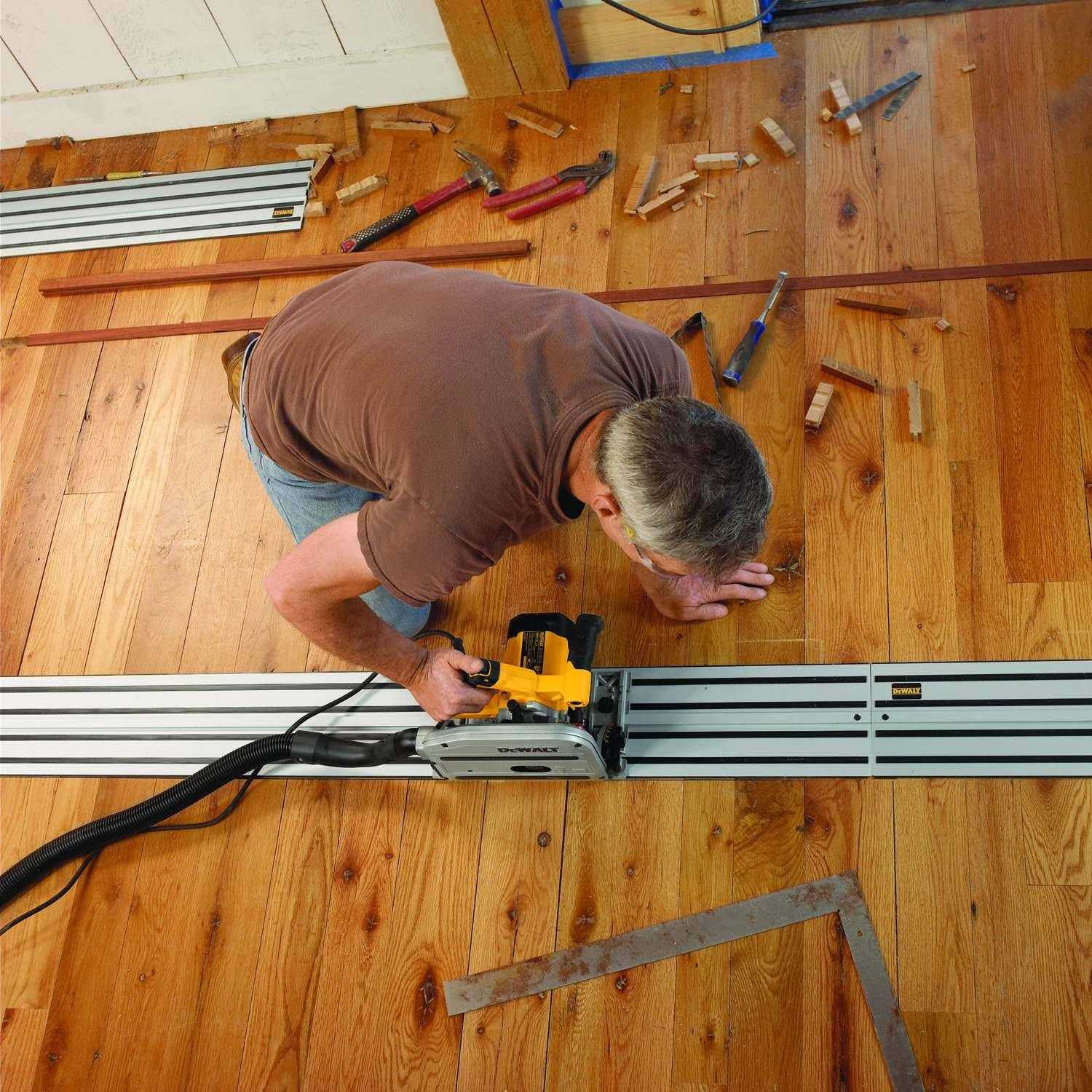 DeWalt 6-12 TrackSaw Kit with 59 Track DWS520SK - Image 5