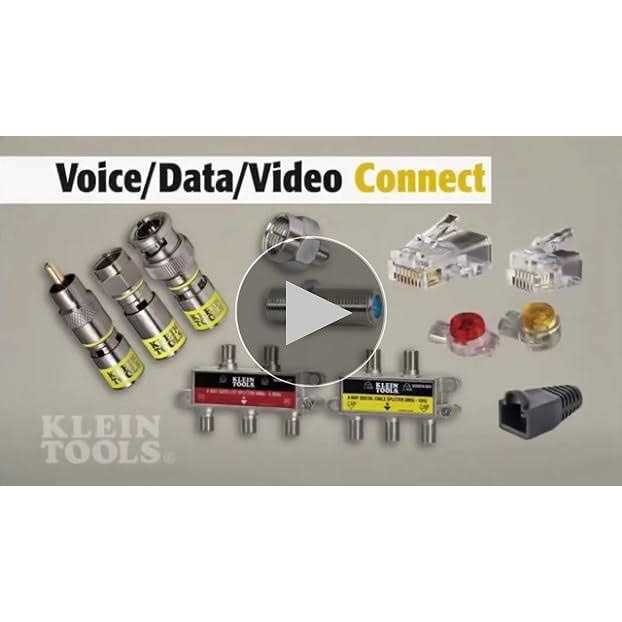 Klein Tools VDV026-211 Coax Cable,Installation Kit with Pouch - Image 5