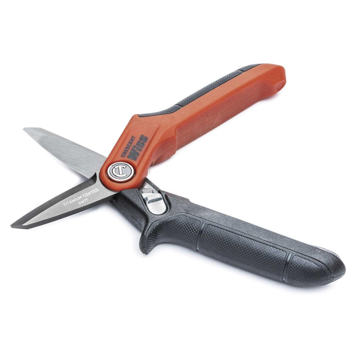 Crescent/Wiss Titanium Coated Tradesman Utility Shears CW7T - Image 5