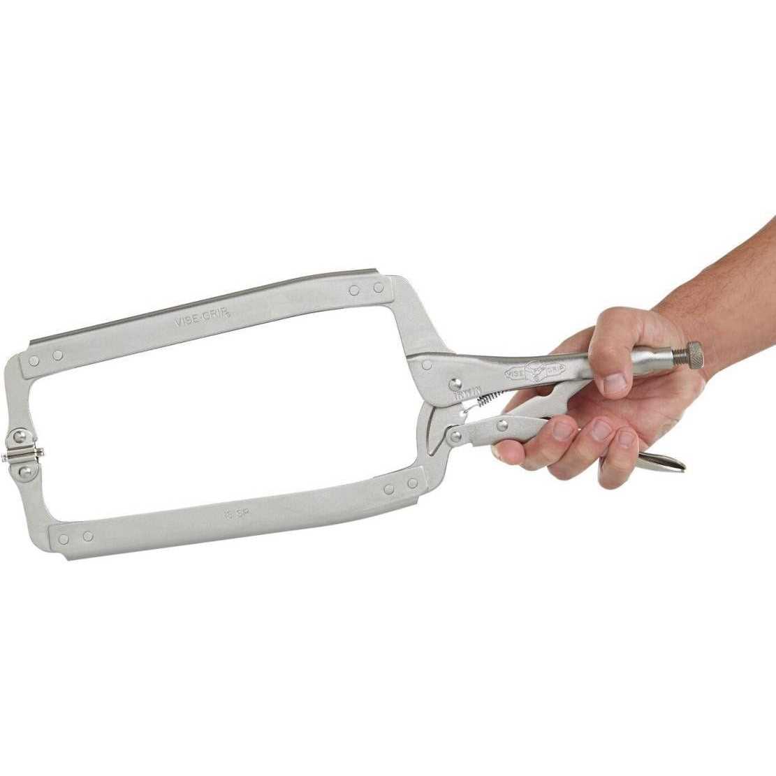 Vise-Grip Locking C-Clamp with Swivel Pads - Image 2