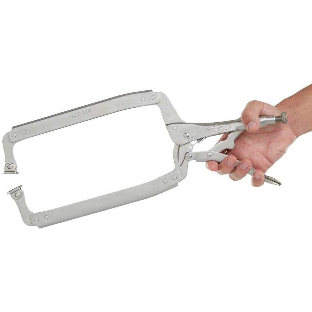 Vise-Grip Locking C-Clamp with Swivel Pads - Image 3