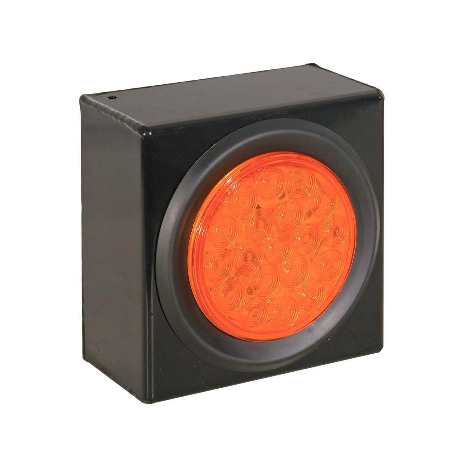 Buyers Products 4 Amber Round Recessed Strobe Light SL40AR - Image 3