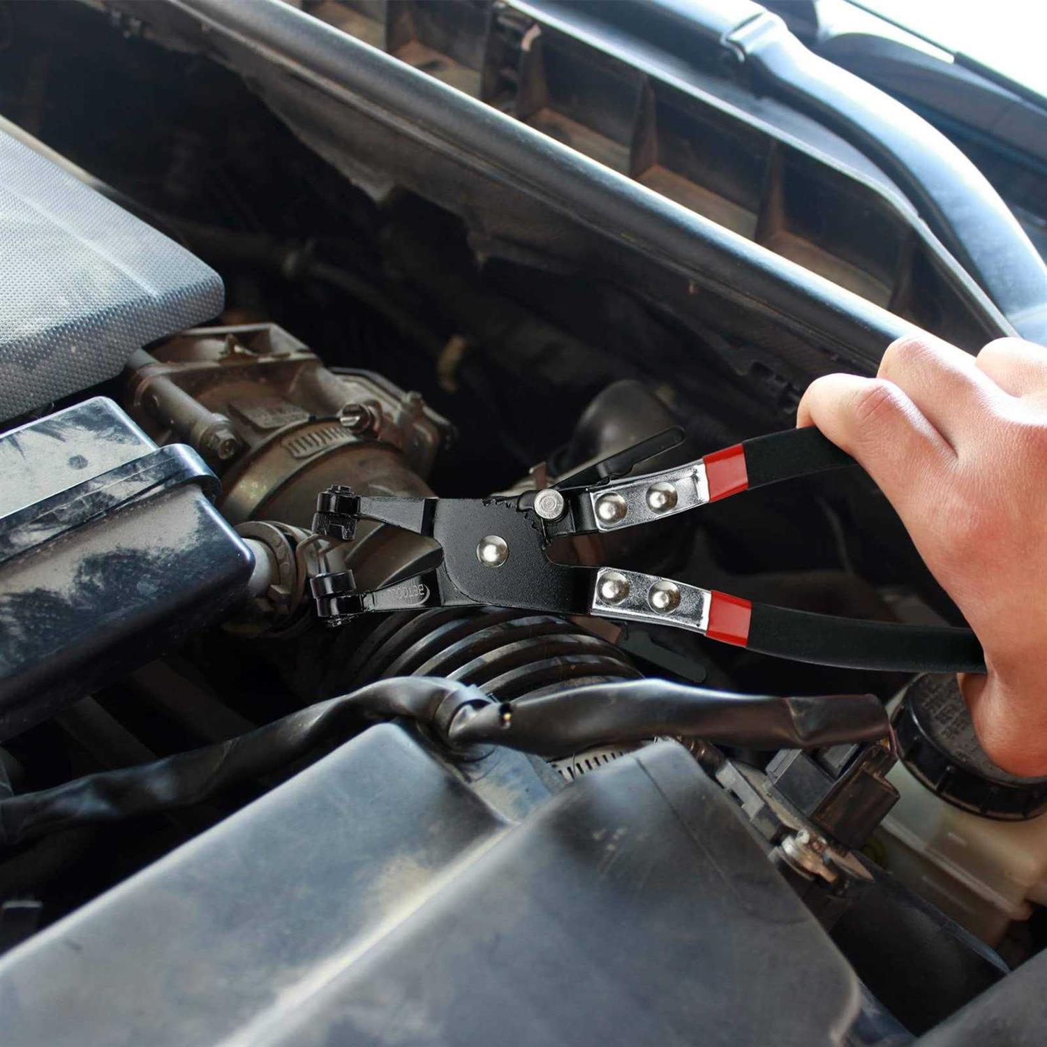 BETOOLL 9pcs Wire Long Reach Hose Clamp Pliers Set Fuel Oil Water Hose Auto Tools - Image 4