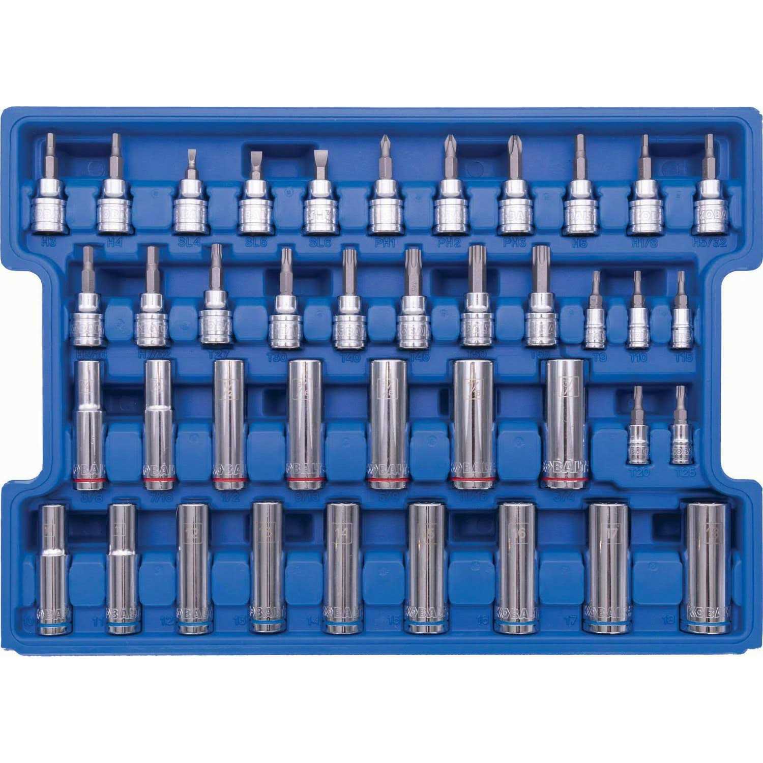 Kobalt Standard and Metric Mechanics Tool Set - Image 3