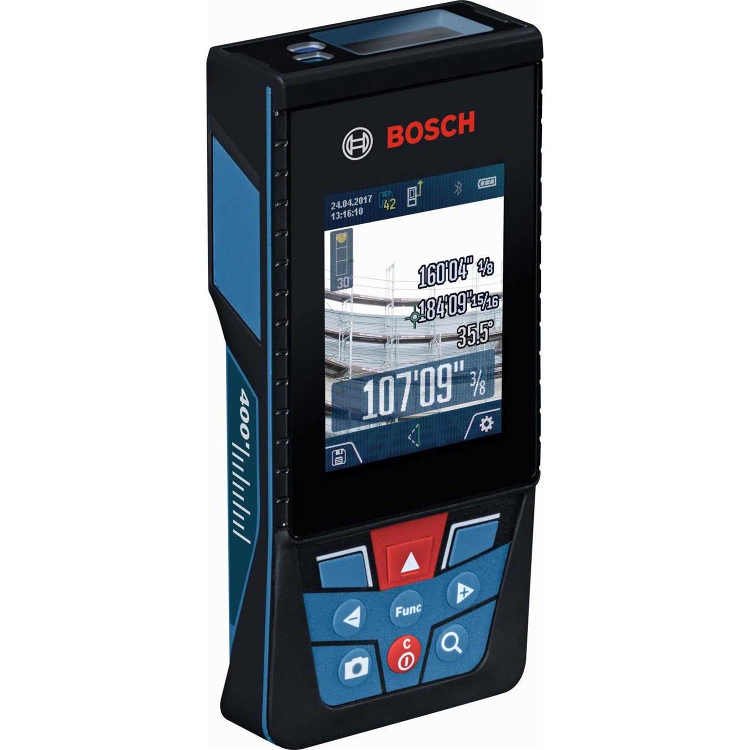 Bosch GLM400CL 400 ft. BLAZE Outdoor Laser Measure with Camera - Image 5