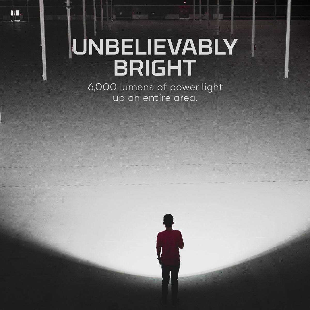 Nebo Redline 6000 Rechargeable Flashlight - Image 5