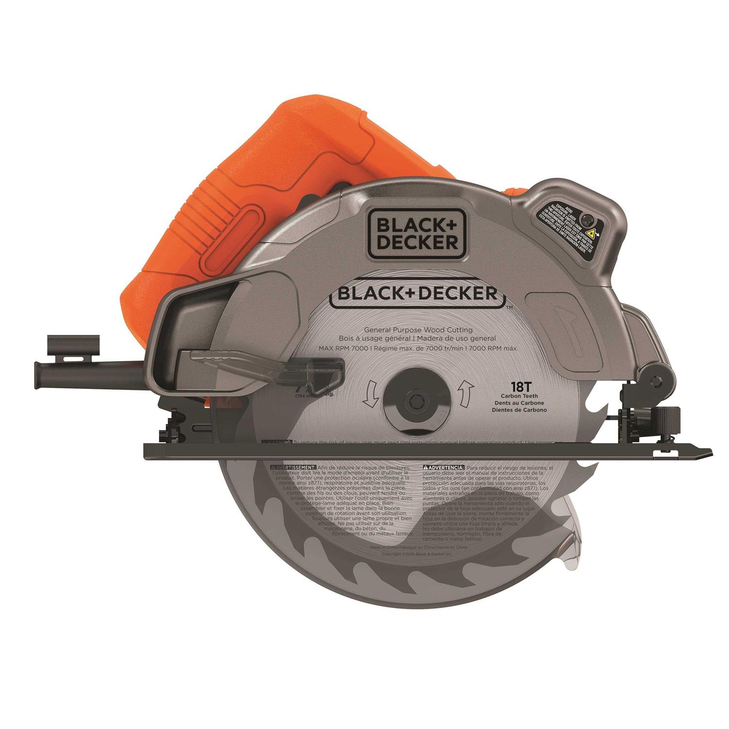 BLACK+DECKER Circular Saw with Laser BDECS300C - Image 3