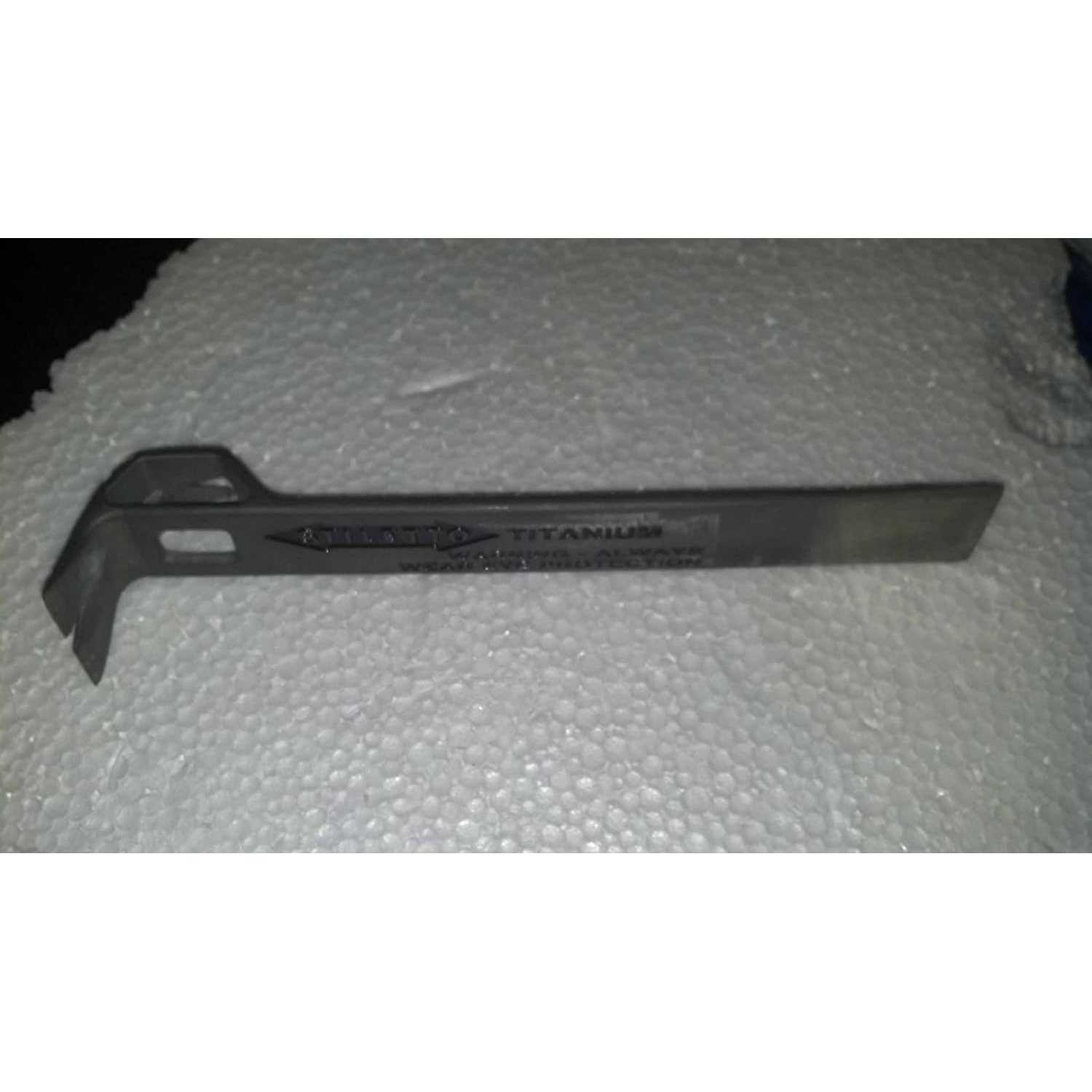 Stiletto FB7G 7.5 in. Titanium Multi-Functional Glazer Bar - Image 5