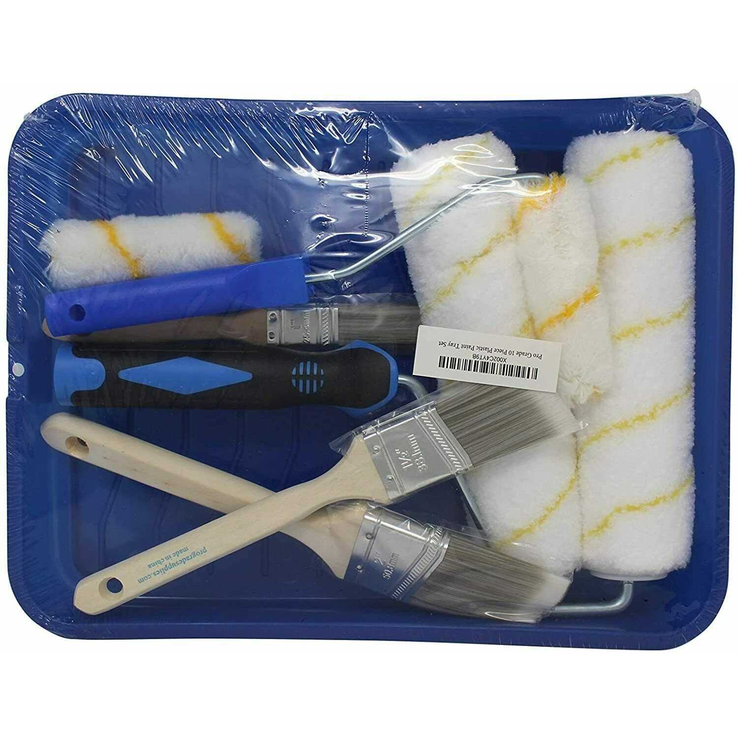 Pro Grade Paint Roller Cover Set,Wall Painting Roller Naps for Professional or Home Owners with All Paints and Stains for House - Image 3