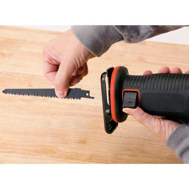 BLACK+DECKER 20V MAX Cordless Lithium Reciprocating Saw BDCR20B - Image 4