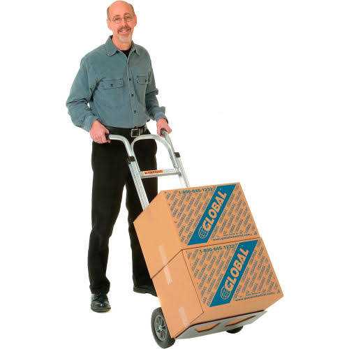 Global Industrial 168260 Aluminum Hand Truck - Image 4