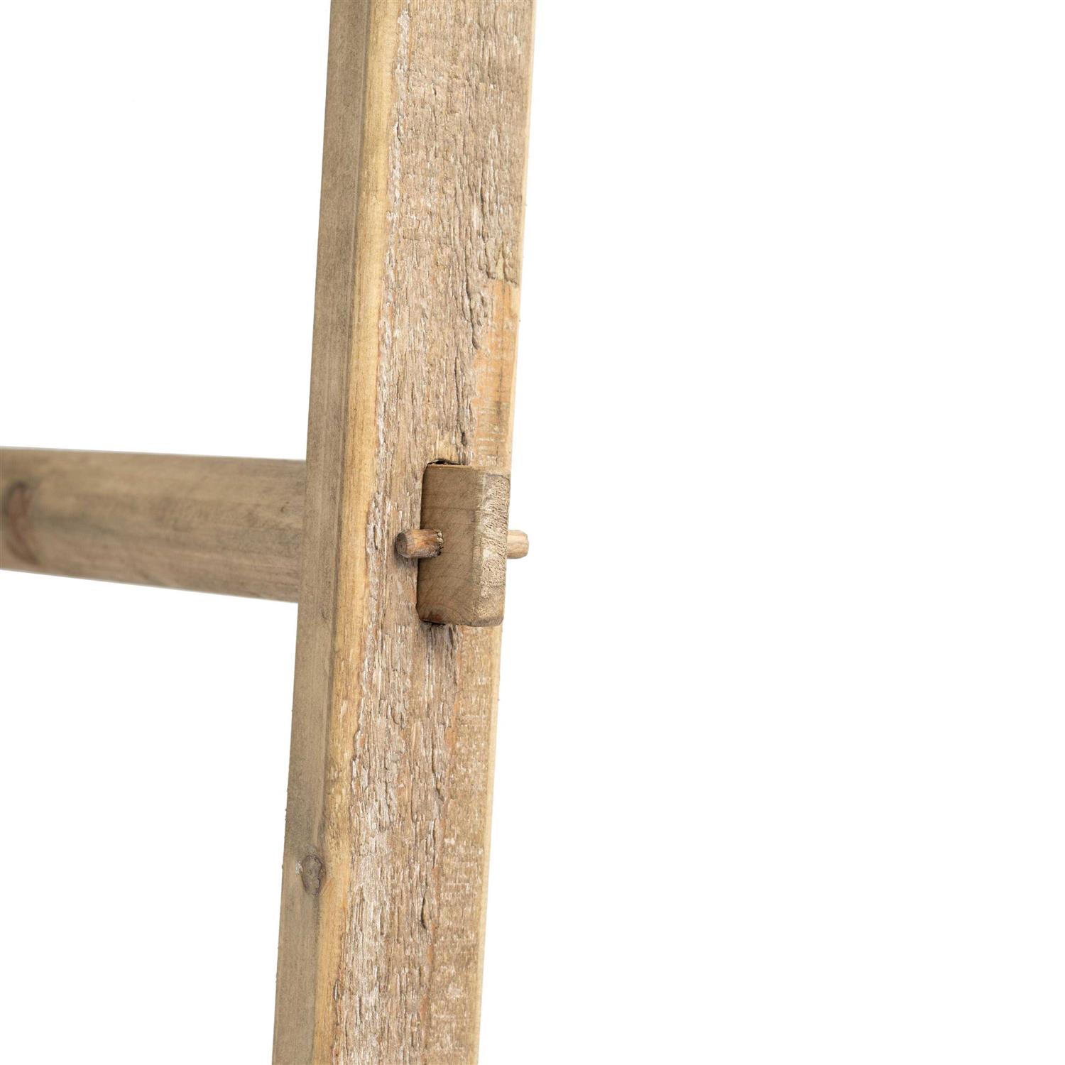 Sagebrook Home Wooden Decorative 76 Ladder - Image 5