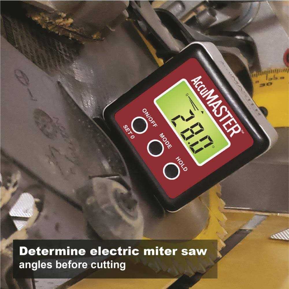 Calculated Industries 7434 AccuMASTER 2-in-1 Digital Angle Gauge - Image 4