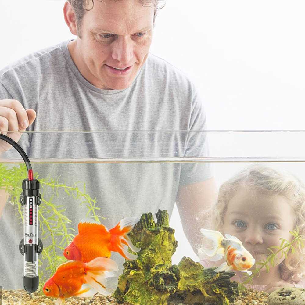 DaToo 50 Watt Aquarium Heater Submersible Adjustable Temperature Fish Tank Heater 50W - Image 3