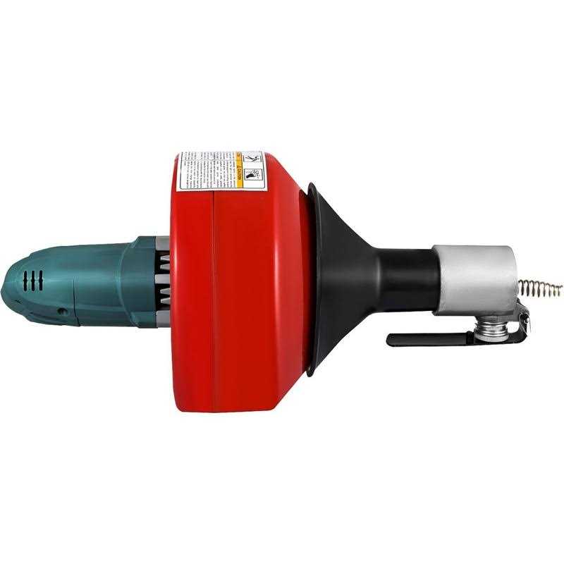 VEVOR Drain Cleaner Machine 26 ft X1/3 inch 700W Electric Drain Cleaning Machine Drain Snake Drain Auger fit 0.8-2.6Pipes - Image 3