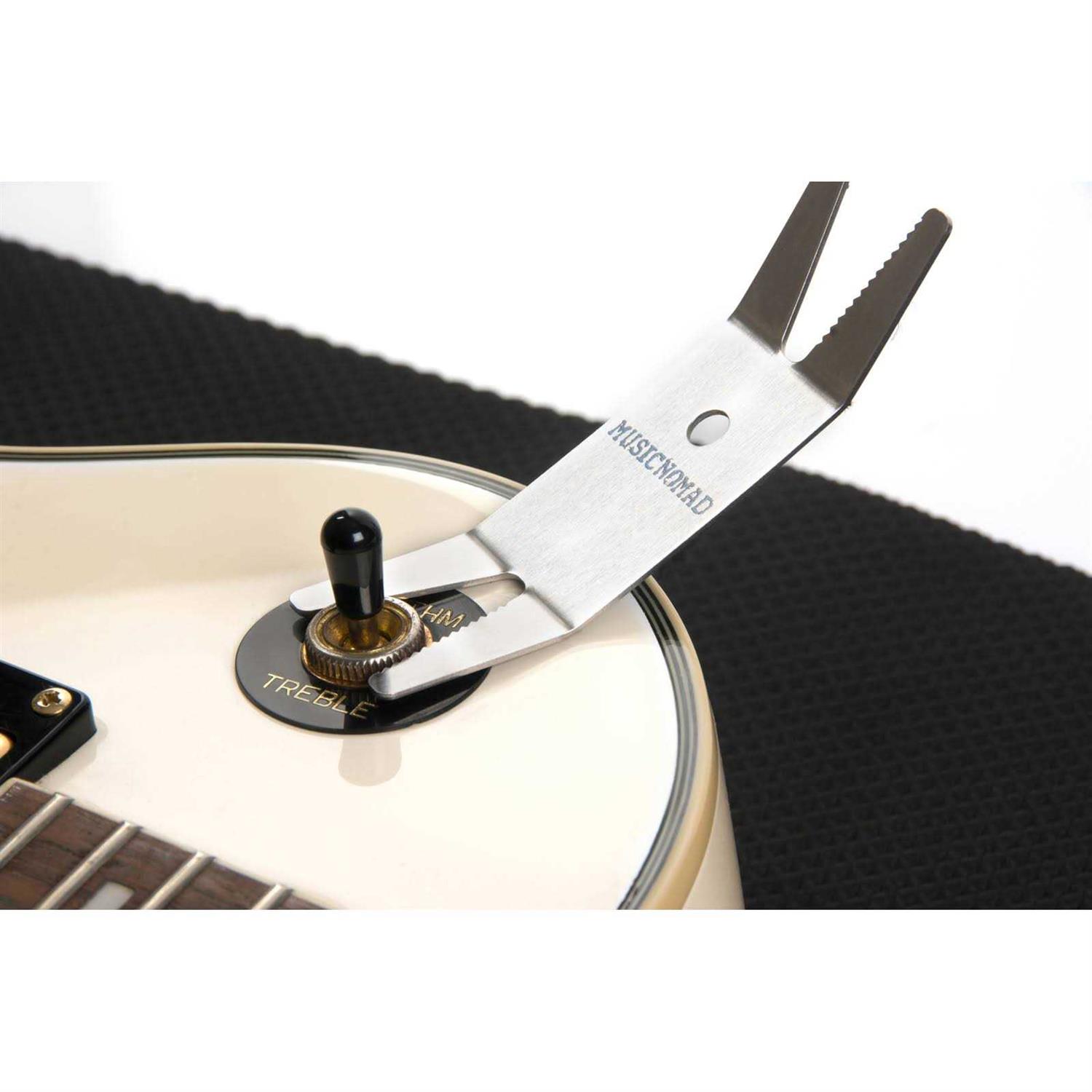 Music Nomad Premium Spanner Wrench with Microfiber Suede Backing - Image 3