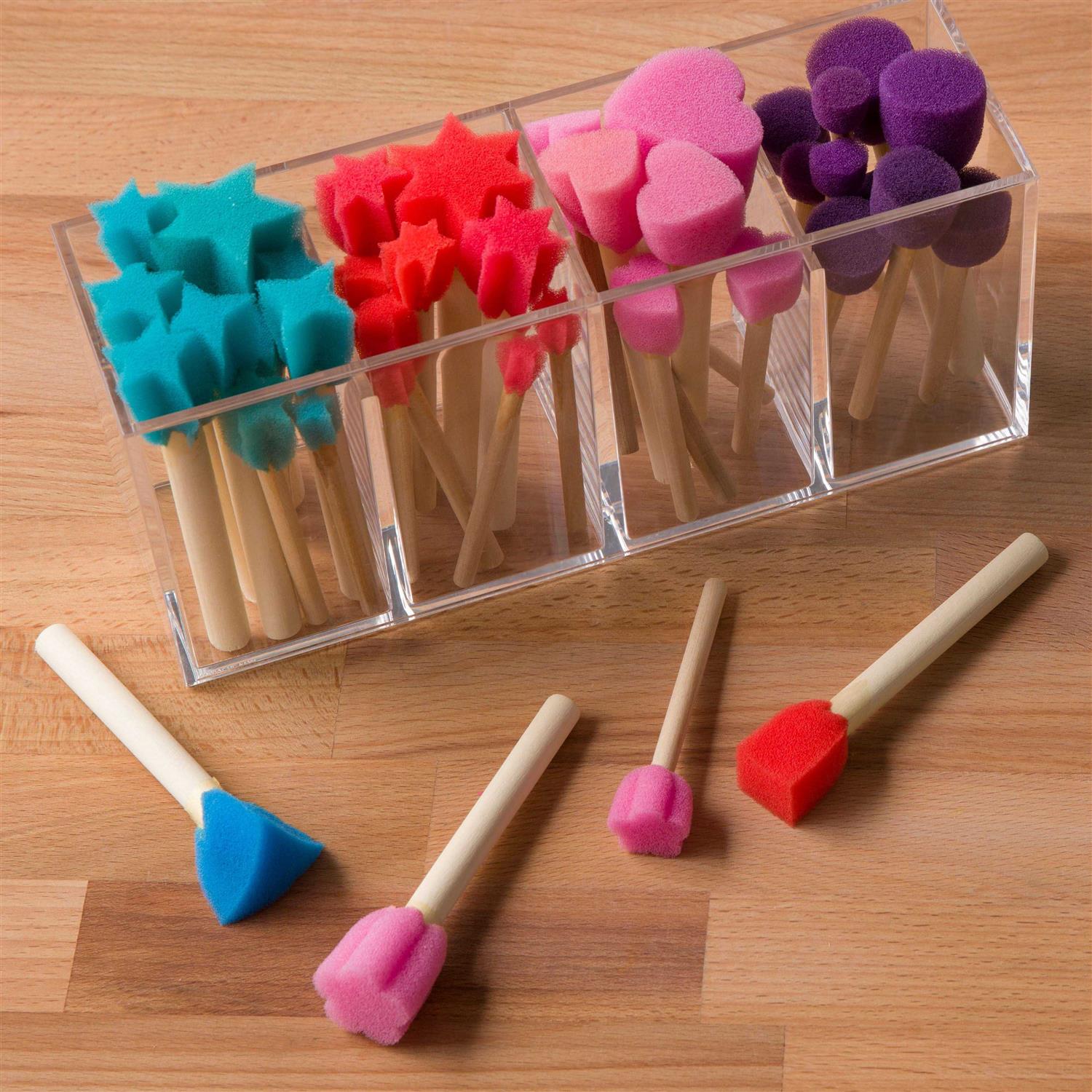 Craft Smart Spouncer Shaped Foam Brush Set - Image 3
